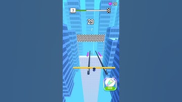 Roof Rails All Levels Gameplay Walkthrough (Android,iOS) Roof Rails