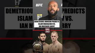 Demetrious Johnson gives a prediction on Islam Makhachev vs. Ian Machado Garry for UFC 330