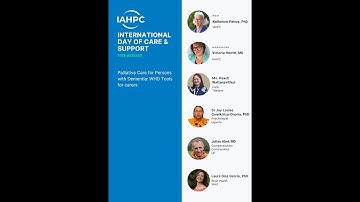 World Day of Care and Support 2025: IAHPC Webinar on WHO iSupport Tools for Dementia Caregivers