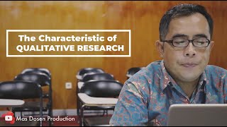 Penelitian Kualitatif (Terapan): Karakteristik Penelitian Kualitatif