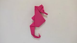 How To Fold Origami Seahorse Easy | Origami Seahorse Easy | Origami Tutorial