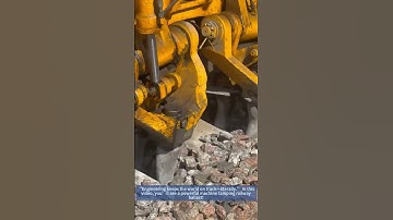 Railway Ballast Tamping Machine: How It Secures Tracks
