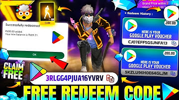 FREE REDEEM CODES INSTANT 🤩 | ₹500 REDEEM CODE FREE | HOW TO GET GOOGLE PLAY STORE REDEEM CODES FREE