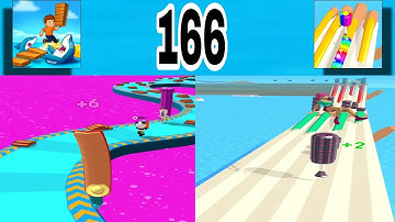 Shortcut Run VS Beauty Run: GameplayWalkthrough All Levels ( part 166)