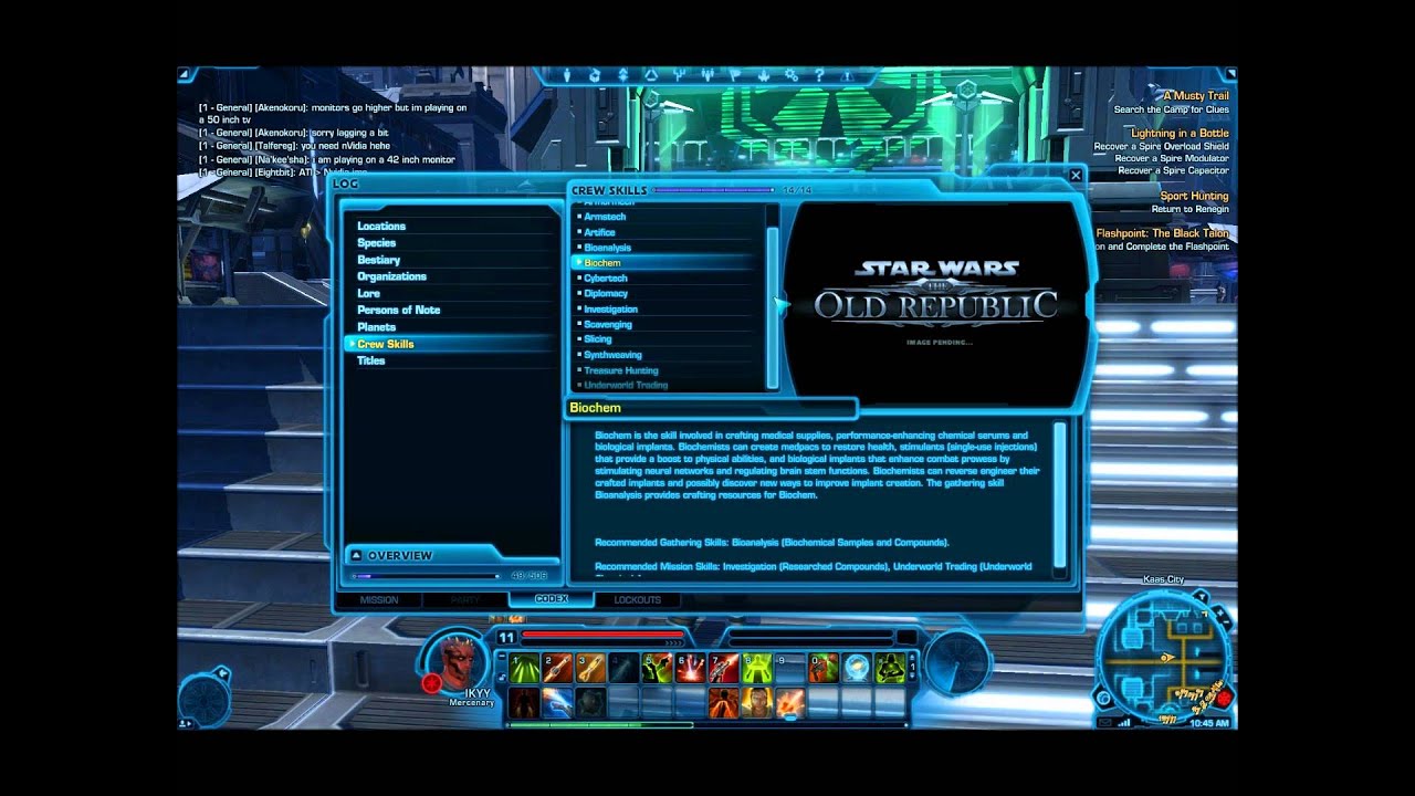 Script Swtor Crafting SWTOR Crafting - YouTube