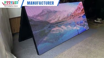 PUUSLED WEEKLY Outdoor P8 Fullcolor advertising LED display for hell #leddisplay