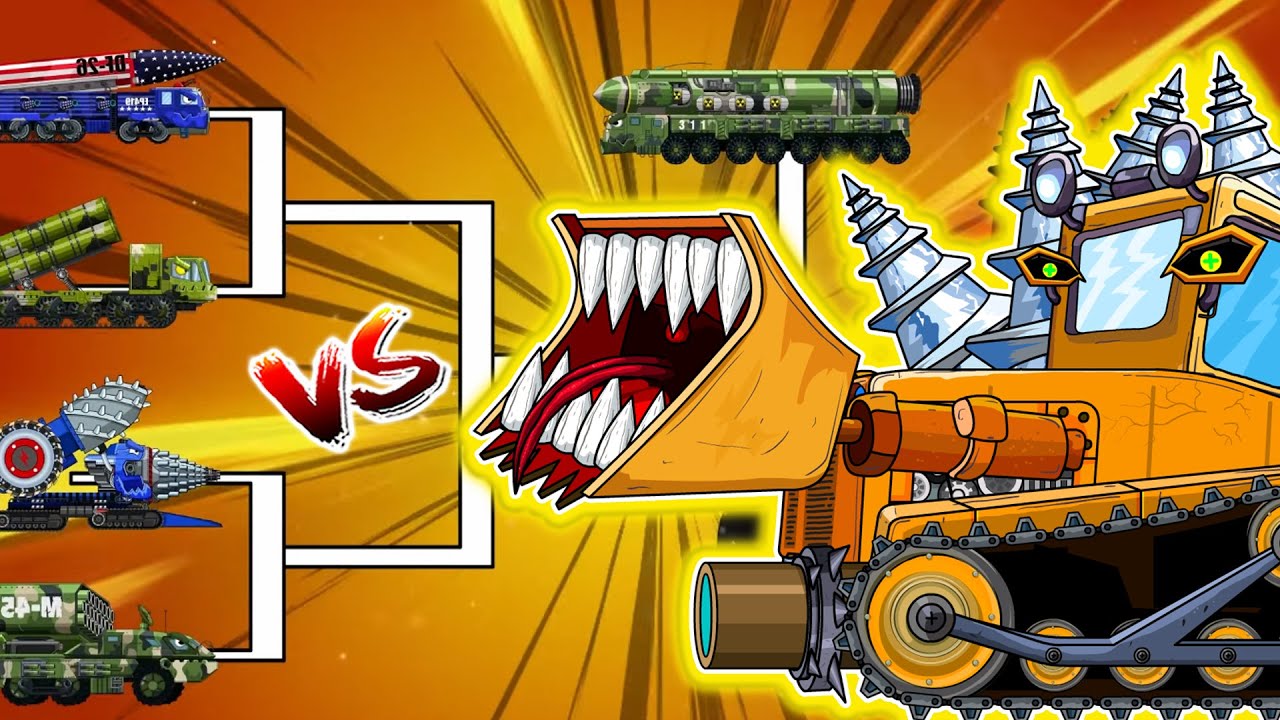 Địa Ngục Thép Mở Ra - DRILL MONSTERS Nuốt Chửng Mọi Thứ! | KING DOM CARTOONS