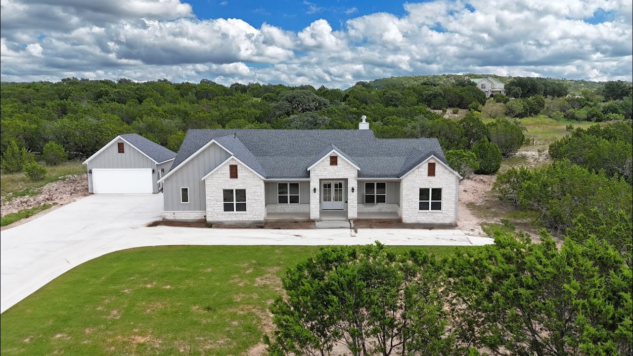 Whitewater Springs, Bertram, Texas - New Construction on Acreage