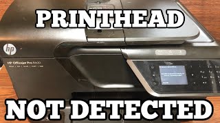 HP OfficeJet Pro 9022 Printer - Failed Printhead Error 