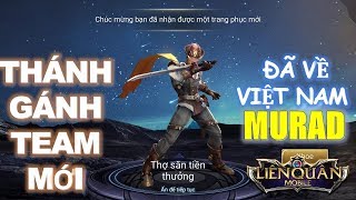 Tướng mới ra mắt Murad Thợ săn tiền thưởng - Thánh gánh team mới xuất hiện [Mua và test luôn]