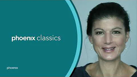 phoenix classics: Alfred Schier spricht mit Sahra ...