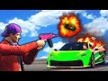 SHOOTING A STICKY BOMB MID-AIR! (GTA 5 Funny Moments)