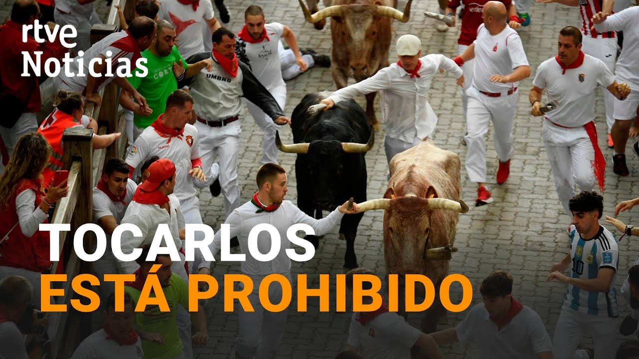 SAN FERMÍN 2023: ¿CUÁLES son las NORMAS para CORRER el ENCIERRO? ¿PUEDEN GRABAR con el MÓVIL? | RTVE