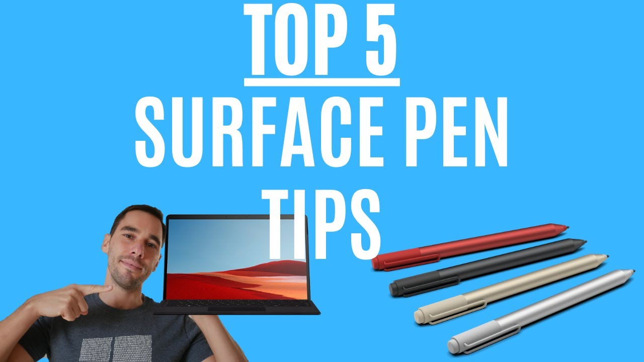 Top 5 Microsoft Surface Pen Tips For Productivity 2022 YouTube