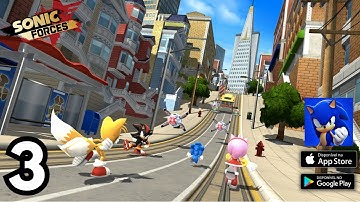 Sonic Forces - Racing Game - Gameplay Walkthrough Part 3 (iOS, Android)