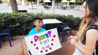 Asking My Classmate On A Date!