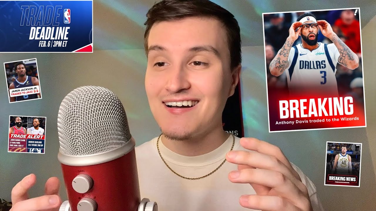 ASMR | 2026 NBA Trade Deadline Recap 🏀 (whisper ramble)