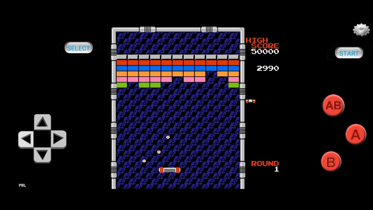 ARKANOID SNES retro gameplay emulator Android 
