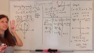 Algebra 1: Solving Polynomials (10.4)