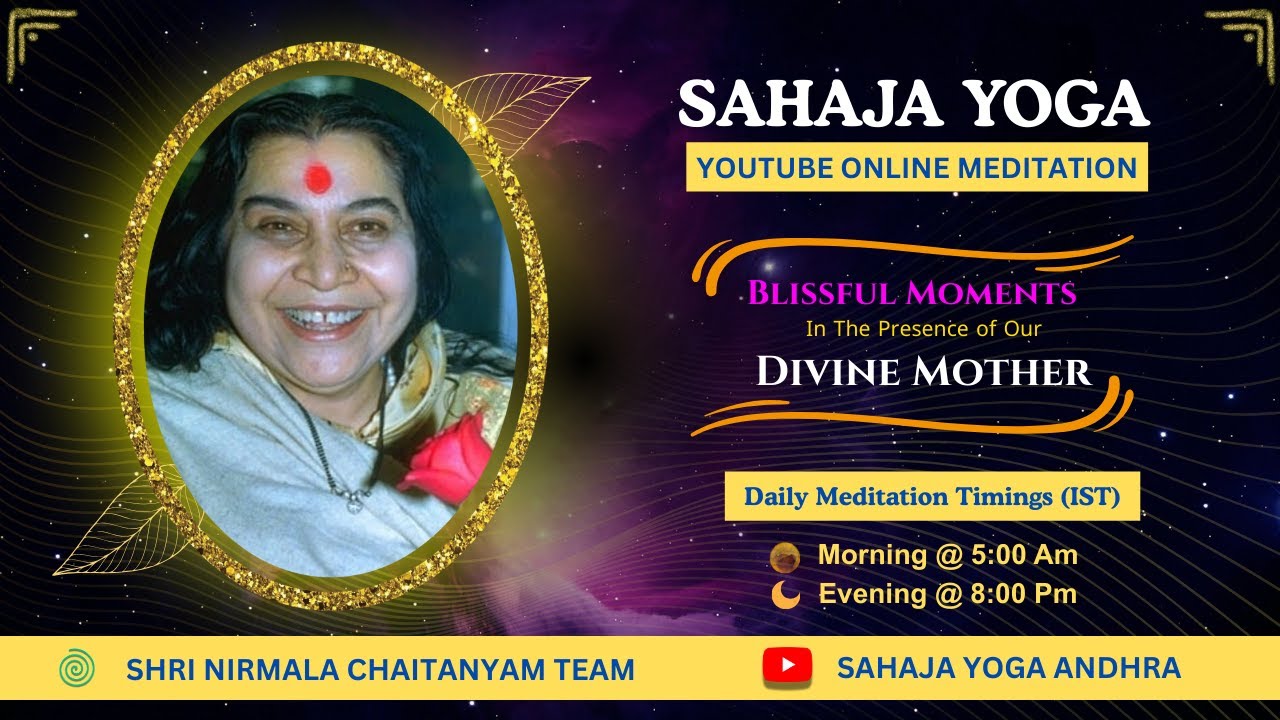 Sahaja Yoga || MORNING MEDITATION || 11 March 2026 @ 5.00 AM || Shri Nirmala Chaitanyam ||