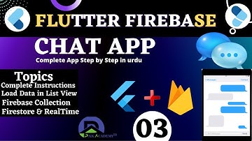 flutter firebase chat app | connect with firebase 03