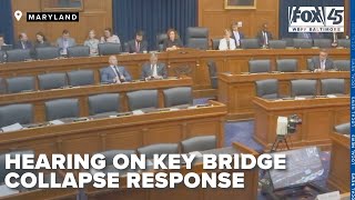 LIVE: Hearing on Key Bridge response