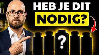 De ENIGE 5 supplementen die je echt nodig hebt... Als je ze tenminste nodig hebt