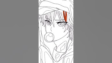 Kawaii Anime Boys Coloring Book (3)