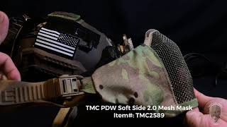 PDW Soft Side 2.0 Mesh Mask 面罩 TMC2589