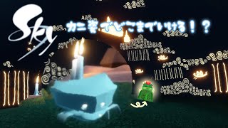 【#sky 】🎃ハロウィン来た！🎃✨魔法でカニに変えられ大冒険…！