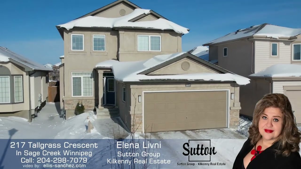 217 Tallgrass Crescent in Sage Creek Winnipeg with Elena Livni