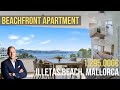 Beachfront apartment in mallorca at illetas beach  mallorca agent luxury real estate