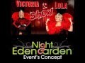 Night eden garden event concept  cabaret