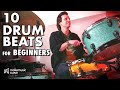 10 drum beats every beginning drummer should know  tim buell