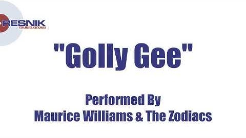 Thumbnail of Maurice Williams & The Zodiacs- Golly Gee