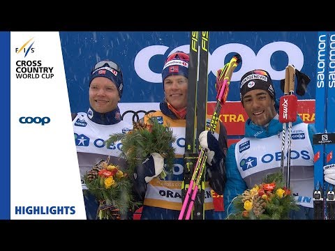 Highlights | Klaebo put on a show | Men's Sprint | Drammen | FIS Cross Country