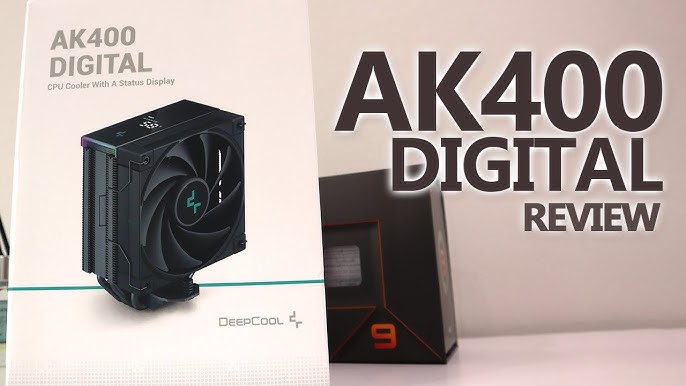 DeepCool AK400 Digital Review: A small cooler with a big bite