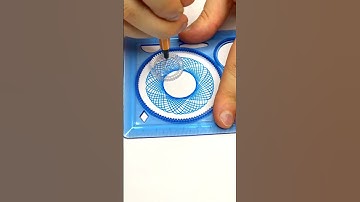 Beautiful Spirograph 🤔 #spirograph #satisfying #viral #art #asmr #pattern #rihanna #relaxing