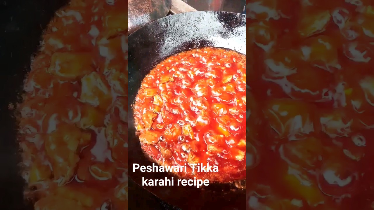 Peshawari Tikka karahi recipe