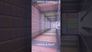 Which shader is best? (part 2) #minecraft # #aestheic #shader #chill #stay #plsdontflop