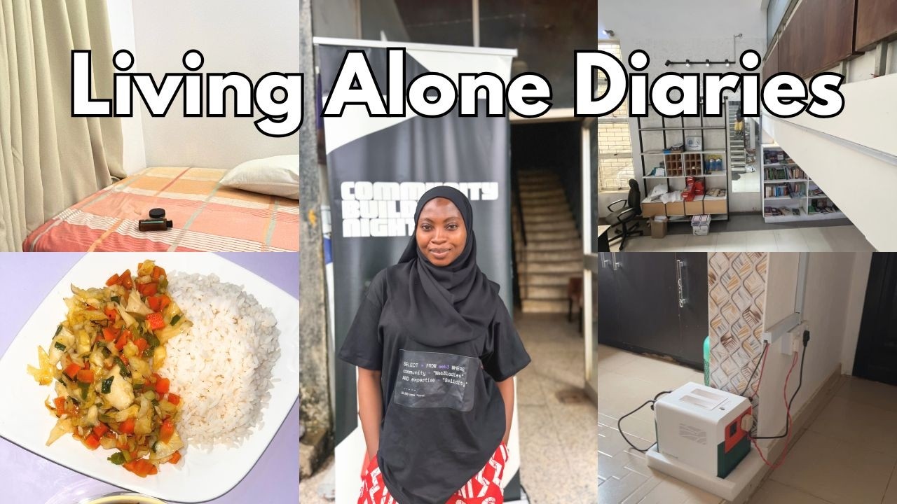 Weekly Vlog: Living Alone | Cooking | Attending Tech Event | Working From Home
