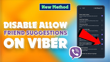 How to Disable Allow Friend Suggestions on Viber 2024 | Skill Wave |
