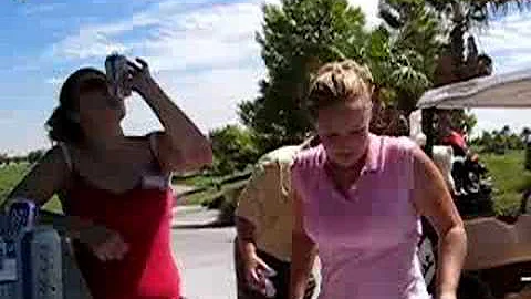 Kelly and Taryn at Rhodes Charity Event 8-2005