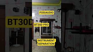 FOSIAUDIO BT30D PRO - INSTRUMENT SEPARATION TEST