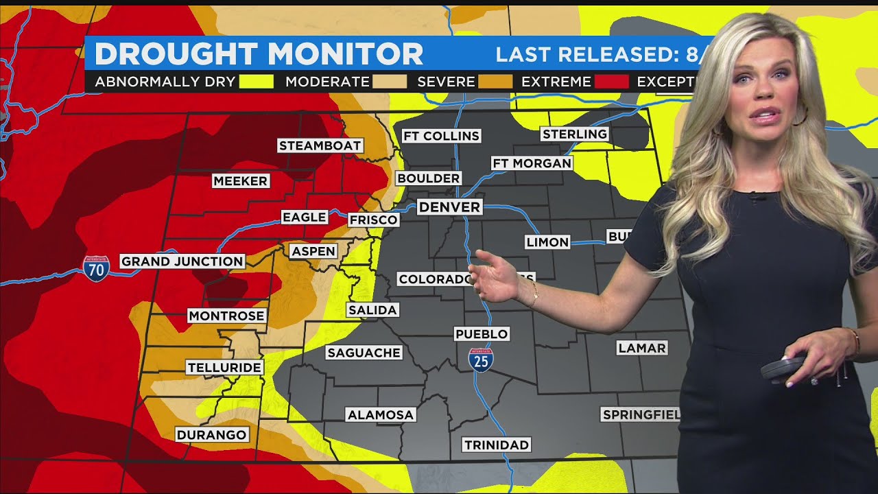 More Heat And Haze Heading Into Colorado - YouTube