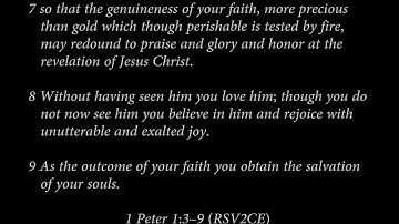 1 peter 1:3-9