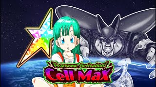 100% TEQ F2P BULMA (YOUTH) EZA VS FEARSOME ACTIVATION! CELL MAX EVENT: DBZ DOKKAN BATTLE