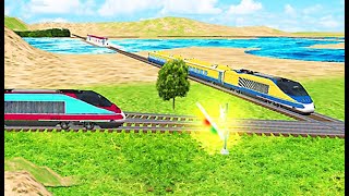 Train Games Under Water Railway 2020 - Level 8 screenshot 4