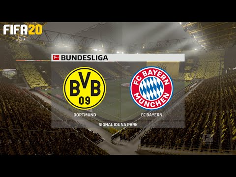 FIFA 20 ! Borussia Dortmund Vs Bayern Munich ! BUNDESLIGA 2019/20 - Der Klassiker ! 26.05.2020