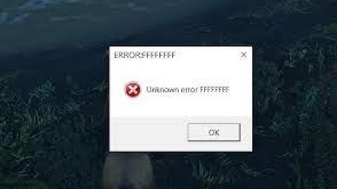 UNKNOWN ERROR FFFFF IN RED DEAD REDEMPTION 2 AND HOW TO FIX... FIX FILES IN DESCRIPTON.